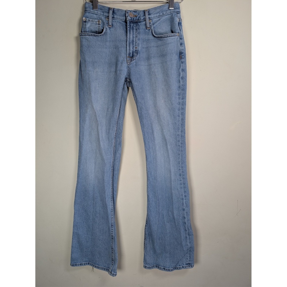 BDG Urban Outfitters 90s Bootcut Jeans Womens Sz 25 Light Wash Flare Distressed